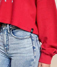 Nebraska Huskers Cropped Pullover