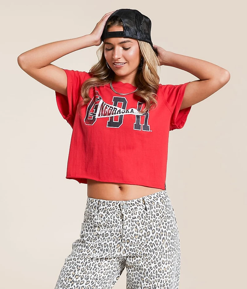 Gameday SOCIAL Nebraska GBR Flag T-Shirt