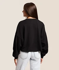 Nebraska Huskers Cropped Pullover