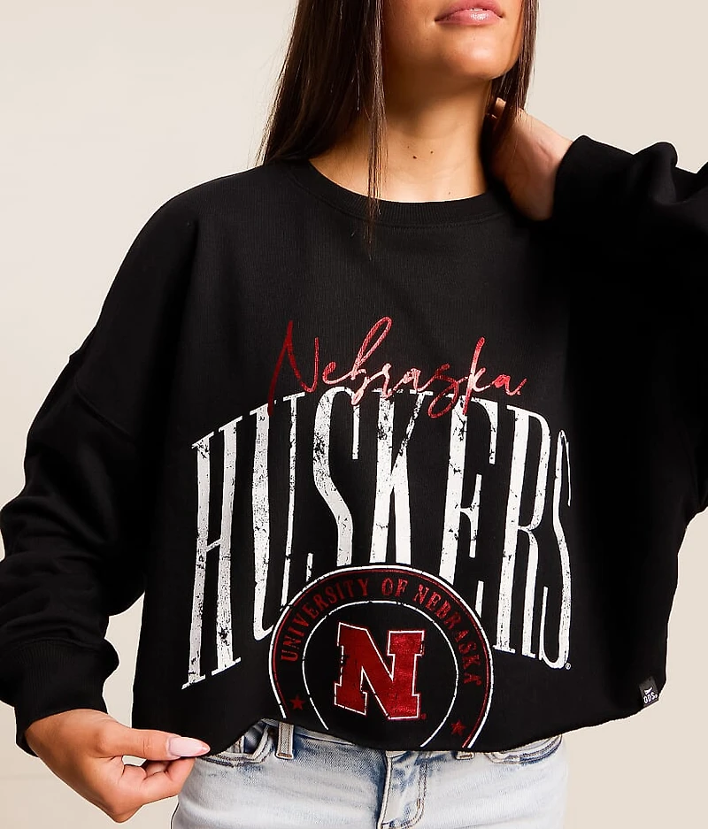 Nebraska Huskers Cropped Pullover