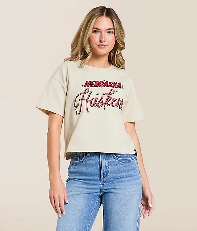 Nebraska Huskers Cropped T-Shirt