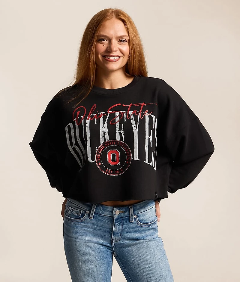 Ohio State Cropped Pullover