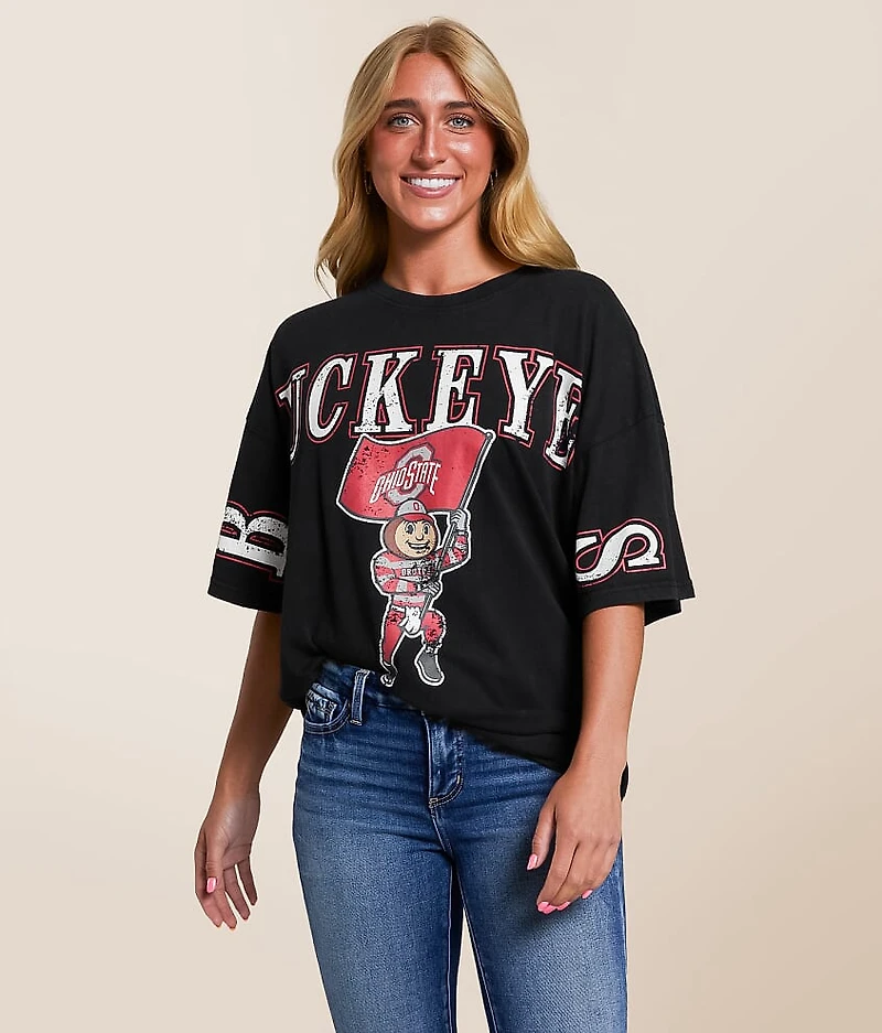 Gameday SOCIAL Ohio Buckeyes Oversized T-Shirt