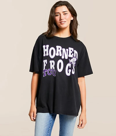 TCU Horned Frogs Oversized T-Shirt