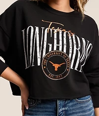 Texas Longhorns Cropped Pullover