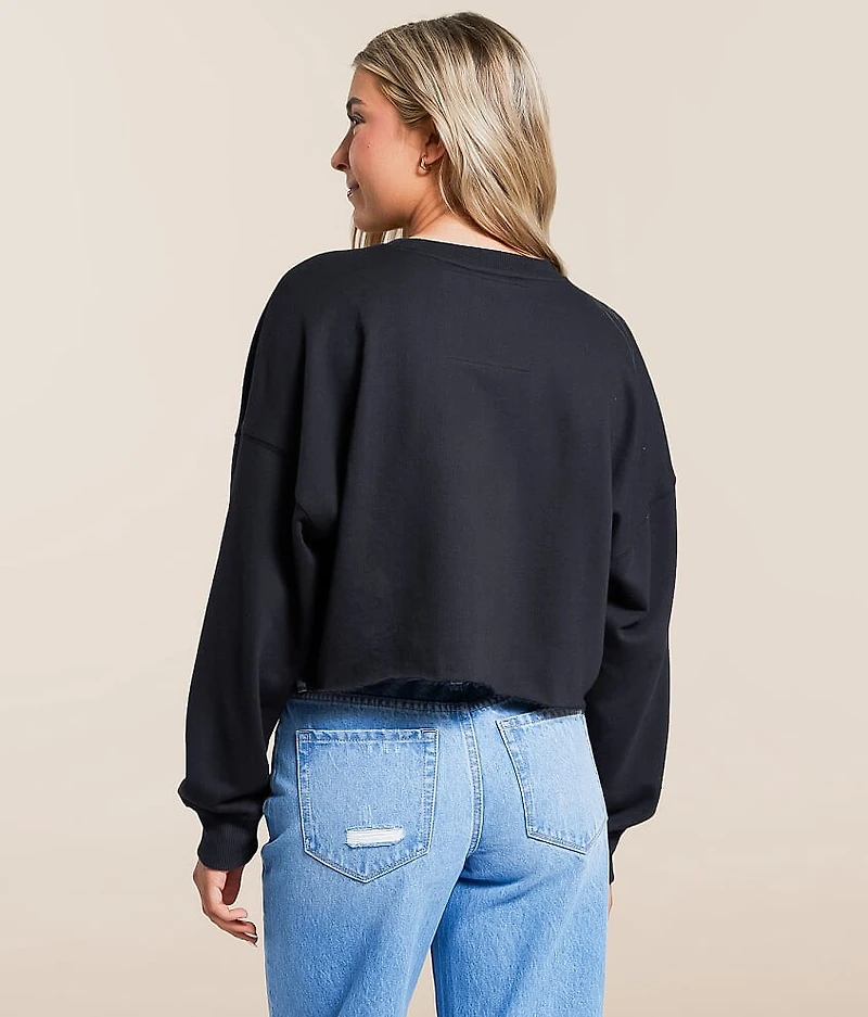 Texas Longhorns Cropped Pullover