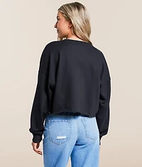 Texas Longhorns Cropped Pullover