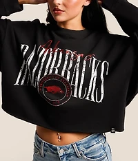 Arkansas Razorbacks Cropped Pullover