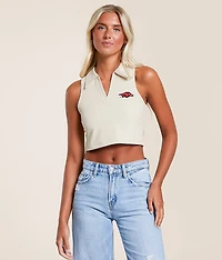 Arkansas® Collared Tank Top