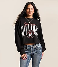 Georgia Bulldogs Cropped Pullover