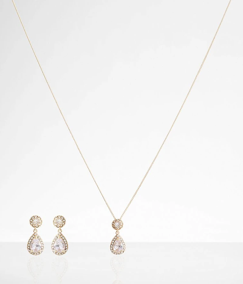 Glitz Earring & Necklace Set