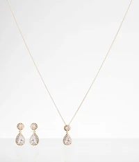 Glitz Earring & Necklace Set