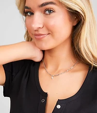Dainty Lightning Bolt Necklace