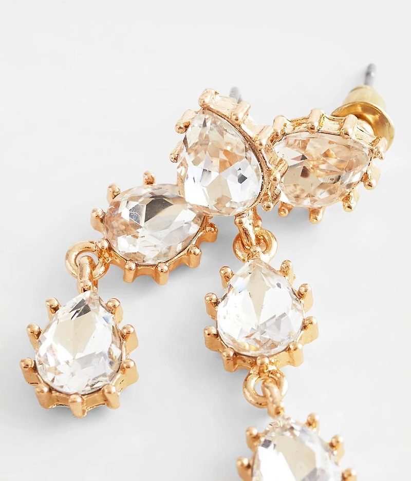 Glitz Teardrop Earring