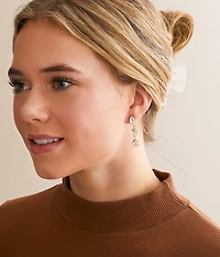 Glitz Teardrop Earring