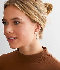 Glitz Teardrop Earring