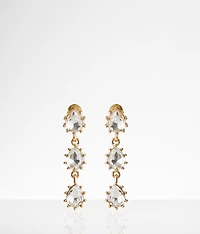Glitz Teardrop Earring