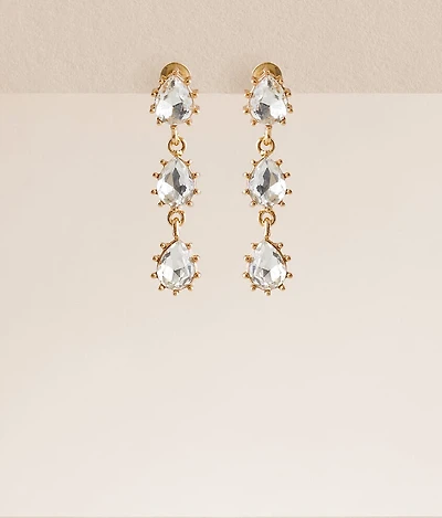 Glitz Teardrop Earring