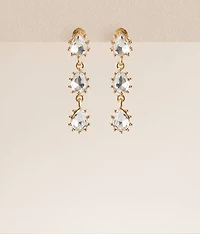 Glitz Teardrop Earring