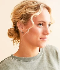 Mixed Hoop Earring Set