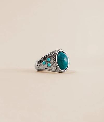 Turquoise Statement Ring