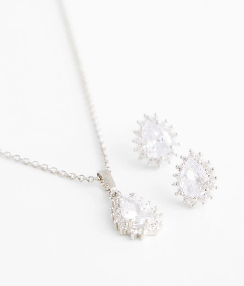 Glitz Earring & Necklace Set