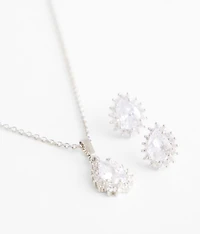 Glitz Earring & Necklace Set