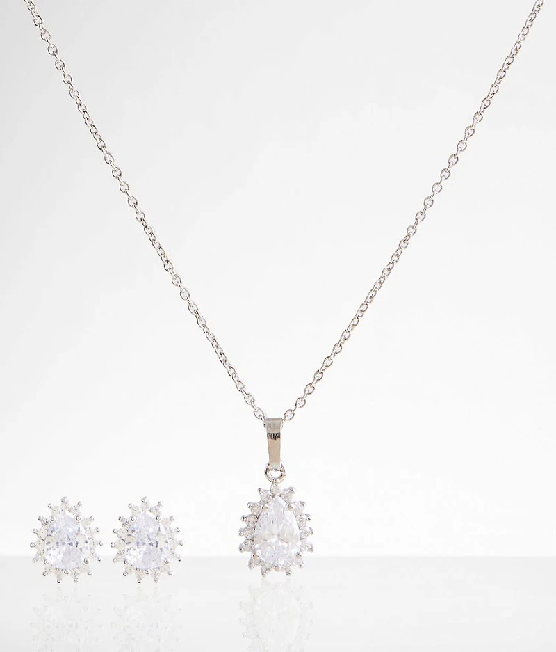 Glitz Earring & Necklace Set