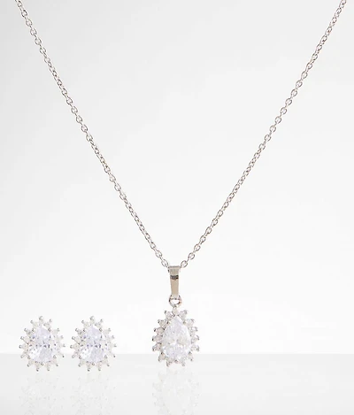 Glitz Earring & Necklace Set