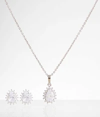 Glitz Earring & Necklace Set