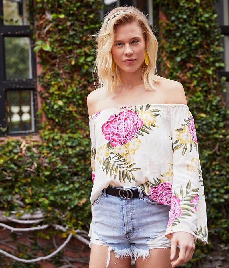 Double Circle Leather Belt