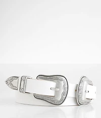 Double Buckle Western Belt