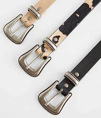 3 Pack Belt Set