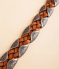 Embossed Metal Belt