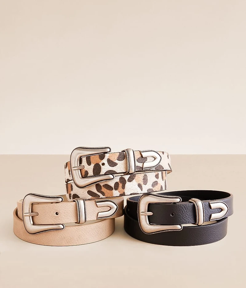 3 Pack Mixed Belt Set