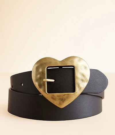 Heart Buckle Belt
