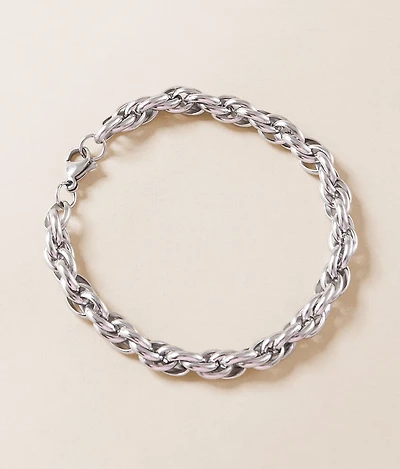 Twisted Rope Chain Bracelet