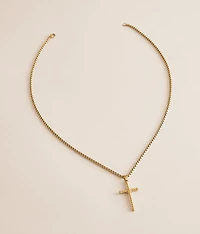 Cross Chain 22" Necklace