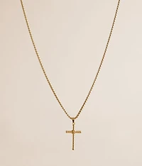Cross Chain 22" Necklace
