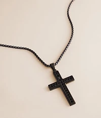 Bling Cross 22" Necklace