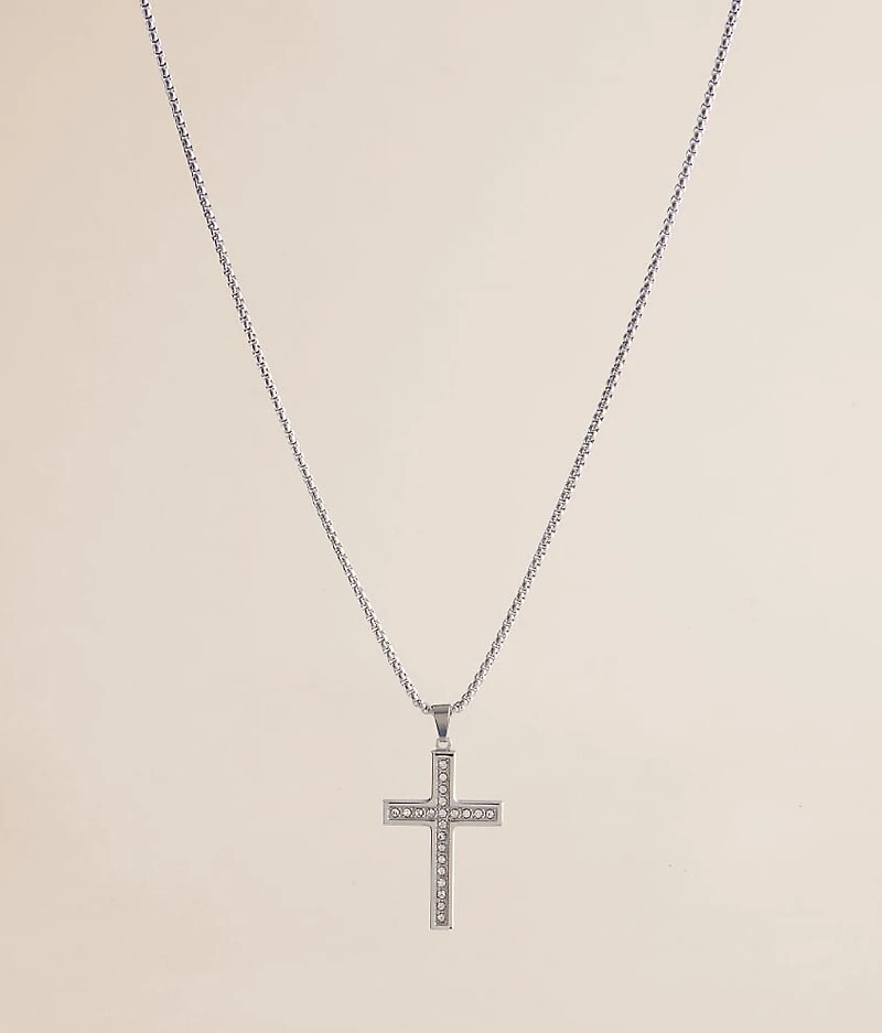 Bling Cross Necklace