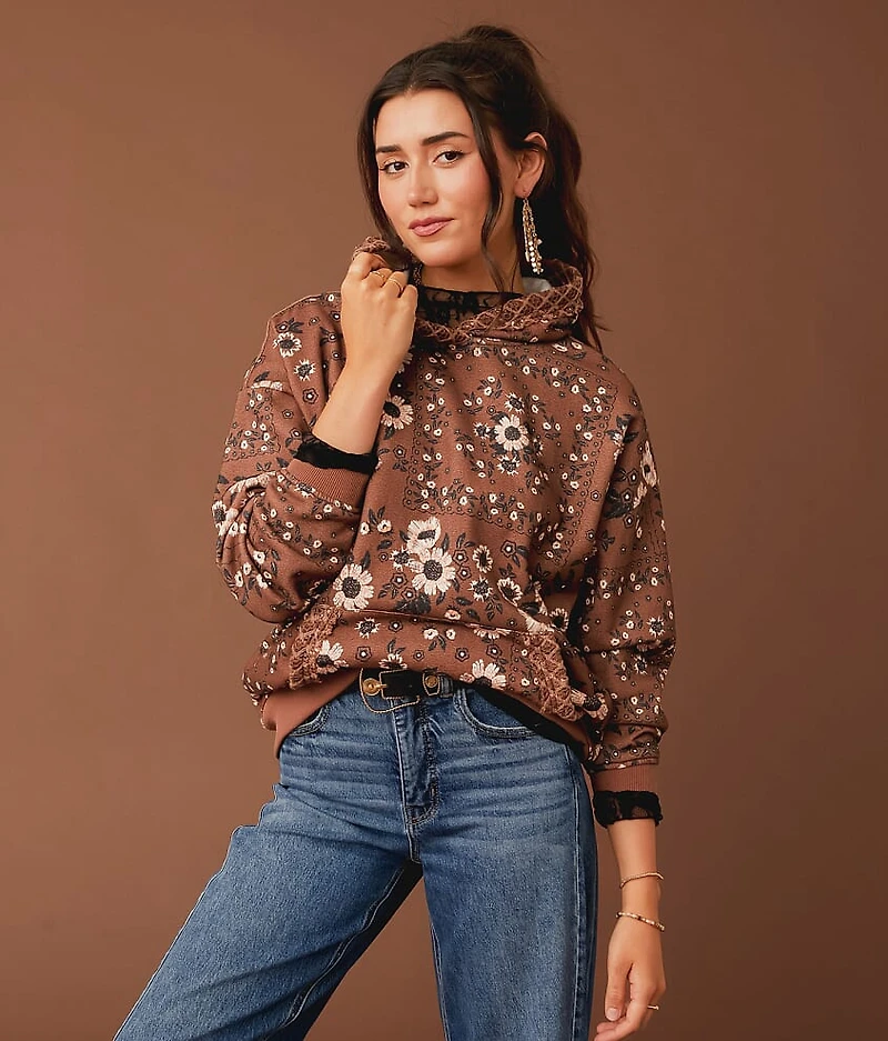 Floral Oversized Sweatshirt