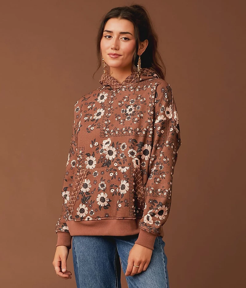 Floral Oversized Sweatshirt