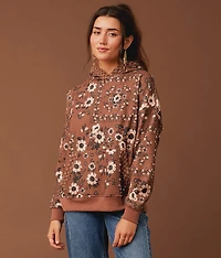 Floral Oversized Sweatshirt