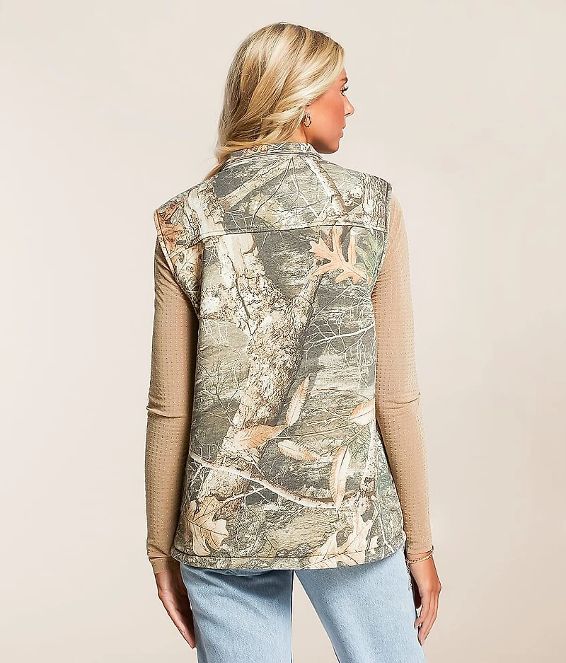 Sherpa Camo Reversible Vest