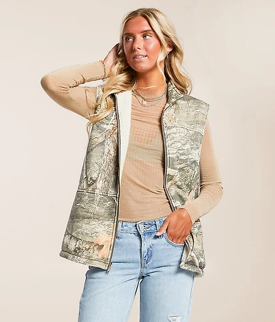 Sherpa Camo Reversible Vest
