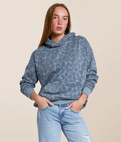 Gilded Intent Washed Camo Hooded Sweatshirt