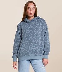 Washed Camo Hooded Sweatshirt
