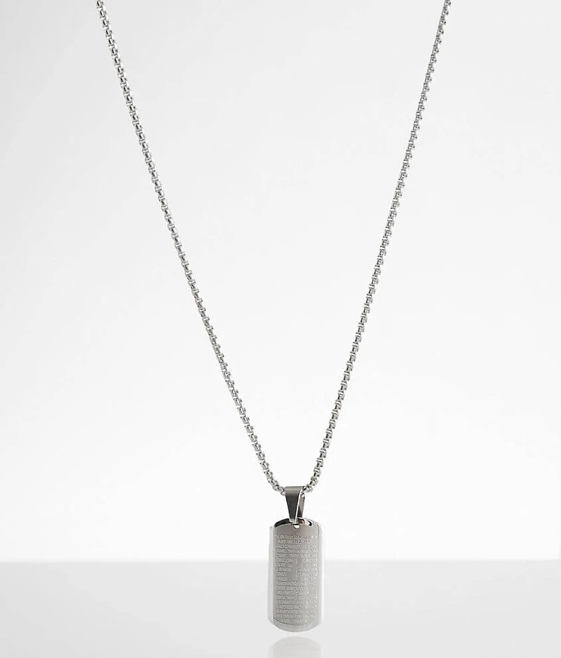 Lord's Prayer 23" Necklace