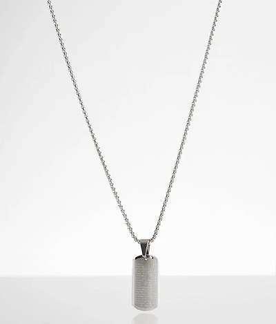 Lord's Prayer 23" Necklace